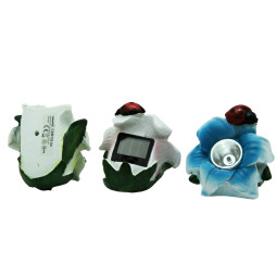 Світильник LED газон Lemanso з вим., 1LED білий IP44 6мес/ CAB132 квітка