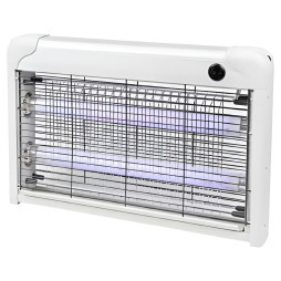 Светильник от комаров T8 2x10W Lemanso LMN104 серебро