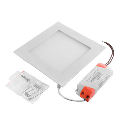 Світильник світлодіодний врізний DownLight квадратний S01015.3 180*180 15w 220V 4200k