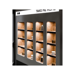 Светильник мебельный Мелашка LEDUA П-образный 120мм 12V 0.96W Теплый белый