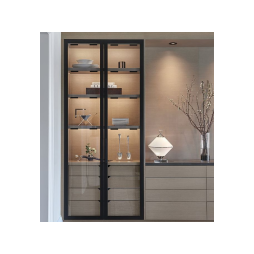 Світильник меблевий "Чаруня" L подібний 70мм 0,48W 12V корпус чорний, тепло біле світло LEDUA