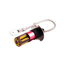 Світлодіодна авто лампа H3-4014-57smd білий 12V LEDUA