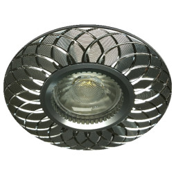 Вбудований світильник Feron GS-M888 під лампу срібло