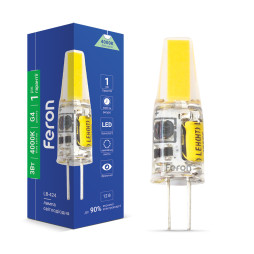 Светодиодная лампа Ferон LB-424 3Вт G4 4000K 12V