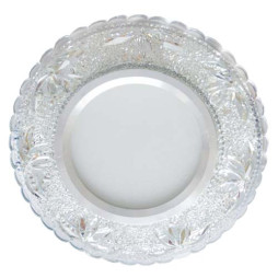 Встраиваемый светильник Feron 7572 под лампу с подсветкой прозрачный