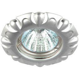 Встраиваемый поворотный светильник Feron DL6124 под лампу хром