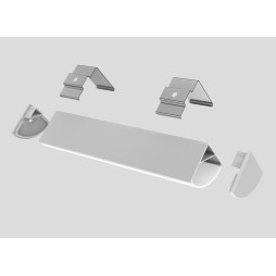 Профиль алюминиевый LP-SL090A -1м.