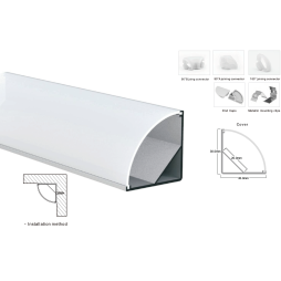Розсіювач матовий LP-SL090A -1м.