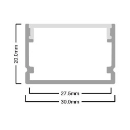 Розсіювач матовий LP-SL133  -1м.