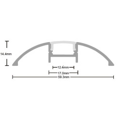 Розсіювач матовий LP-SL192 -1м.