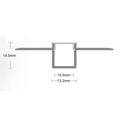 Розсіювач матовий LP-SL200 -1м. (3м. ламель)