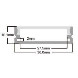 Розсіювач матовий LP-SL265 -1м.