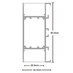 Розсіювач матовий LP-SPL068 -1м.