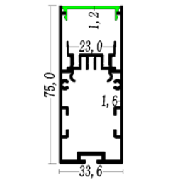 Розсіювач матовий LP-SPL101A -1м.