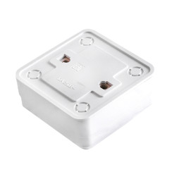 Вимикач накладний білий Yaweitai 16А EW-1803