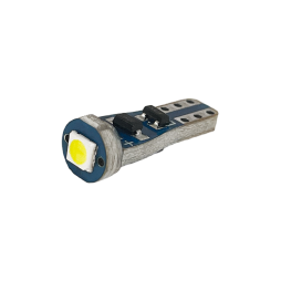 Світлодіодна авто лампа T5-3030-1smd білий 12-24V LEDUA