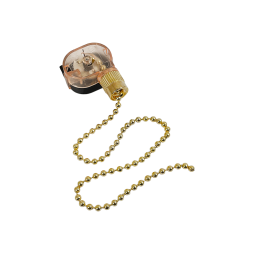 Выключатель для бра с цепочкой Lemanso LMA032 Золото