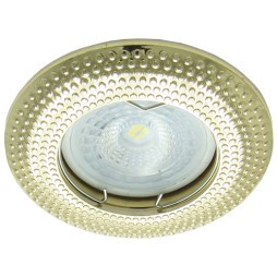 Вбудований світильник Feron DL6042 під лампу золото