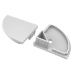 Залушка без отвору до профілю LP-SL090A