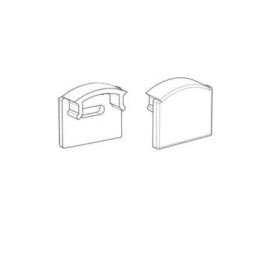 Заглушка глуха  ЗП12 на профіль ЛПС12