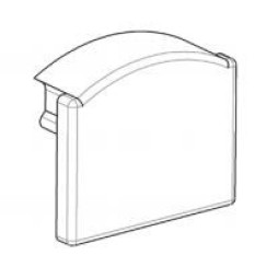 Заглушка глуха  ЗП12 на профіль ЛПС12