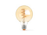 LED лампа VIDEX Filament G95FASD 5W E27 2200K дімерна бронза