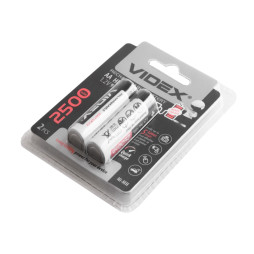 Акумулятор AA/HR6 2500mAh double blister/2шт Videx