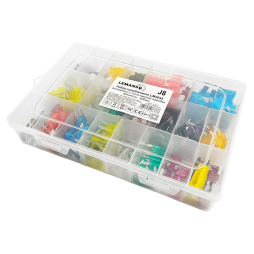 Набір автомоб. запобіжників 300штук (алюміній) LM2645 Lemanso у пластиковій коробці Лємансо