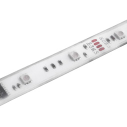 Світлодіодна стрічка 5050-30led-10mm-12V 7,2W/m IP68 RGB біжучий вогонь LEDUA