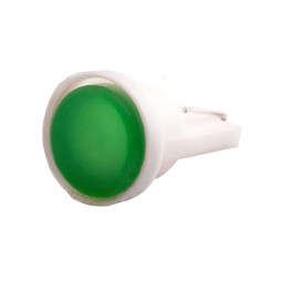 Світлодіодна авто лампа T10-COB 1W зелений 12V LEDUA