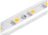 Світлодіодна стрічка 5050-60led-10mm-220V 14,4W/m IP68 одинарна плата тепло білий LEDUA
