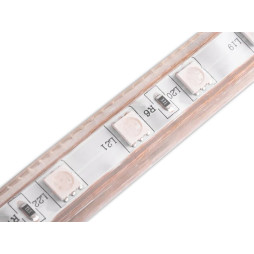 Светодиодная лента 1 м SMD5050 60 LED 220В 14.4Вт/м IP68 желтый
