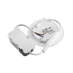 Світильник світлодіодний врізний DownLight 3w 220V круглий 6400k