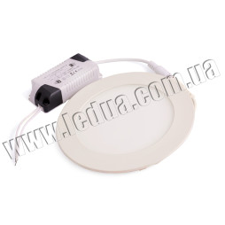 Светильник светодиодный врезной DownLight 9w круглый 6400k