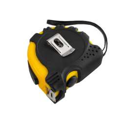 Рулетка 8м*25мм LTL70008 жовто-чорна Лємансо