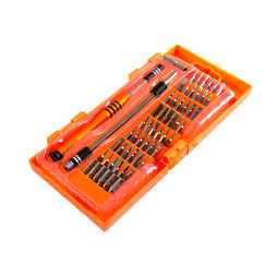 Отвертка Lemanso LTL10031 с набором бит, головок и удлинителем 51 предмет