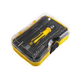 Набір головок і біт з рукояткою 45шт LTL10055 Лємансо