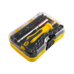 Набір головок і біт з рукояткою 47шт LTL10049 Лємансо