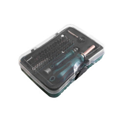 Набір головок і біт з рукояткою 62шт LTL10053 Лємансо