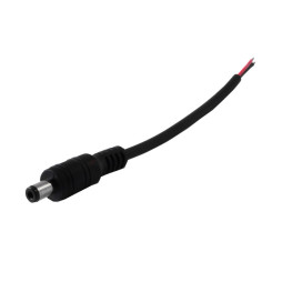 Конектор з дротом папа DC 5,5*2,1мм LEDUA