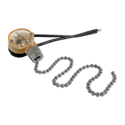 Выключатель для бра с цепочкой Lemanso LMA033 Хром