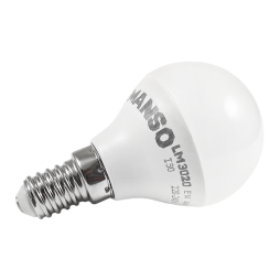 Світлодіодна лампа G45 4W E14 6500K 380LM 220-240V LM3020 Лємансо