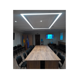 Світильник світлодіодний підвісний, стельовий "Тетрагон" прямокутник 110-240V 324W 38900lm 4500k 2000*1000, драйвер ззовні LEDUA