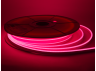 Світлодіодний неон 6*12mm 120led 2835 24V 9W/m IP65, рожевий (бухта 25м) #64-P AVT