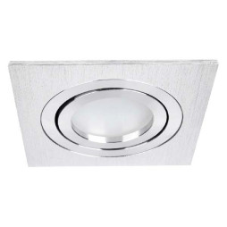 Вбудований світильник Feron DL6120 під лампу срібло