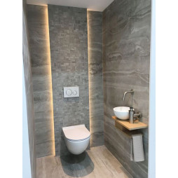 Профиль алюминиевый ЛПВ12 -1м. led (в ламелях по 2м)