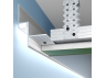 Профіль тіньового шва з LED для стелі 15х30, Аптш 15, 3м.