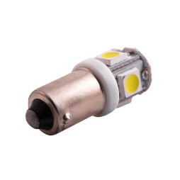Світлодіодна авто лампа BA9S-5050-5smd білий 24V LEDUA