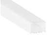 Алюмінієвий профіль для світлодіодної стрічки АЛ-138 2 метри білий накладний підвісний LEDUA