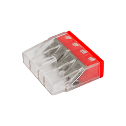 Клемма 45 4 контакта 0.5-2.5 мм² 24А 450В